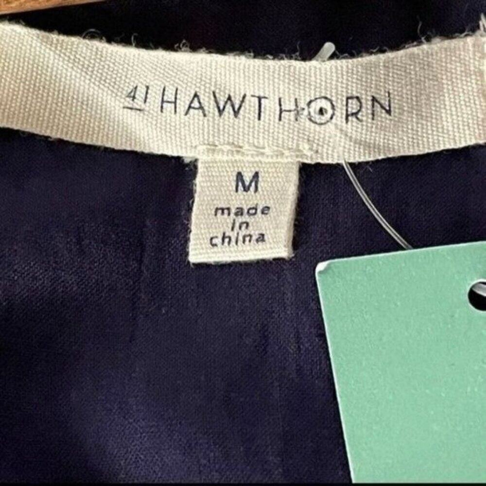 41 Hawthorn Dress Womens Medium NWT Sleeveless Nautical Fit & Flare Blue/White - Picture 6 of 7